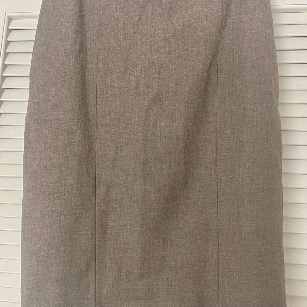 Ann Taylor Classic Taupe Pencil Skirt